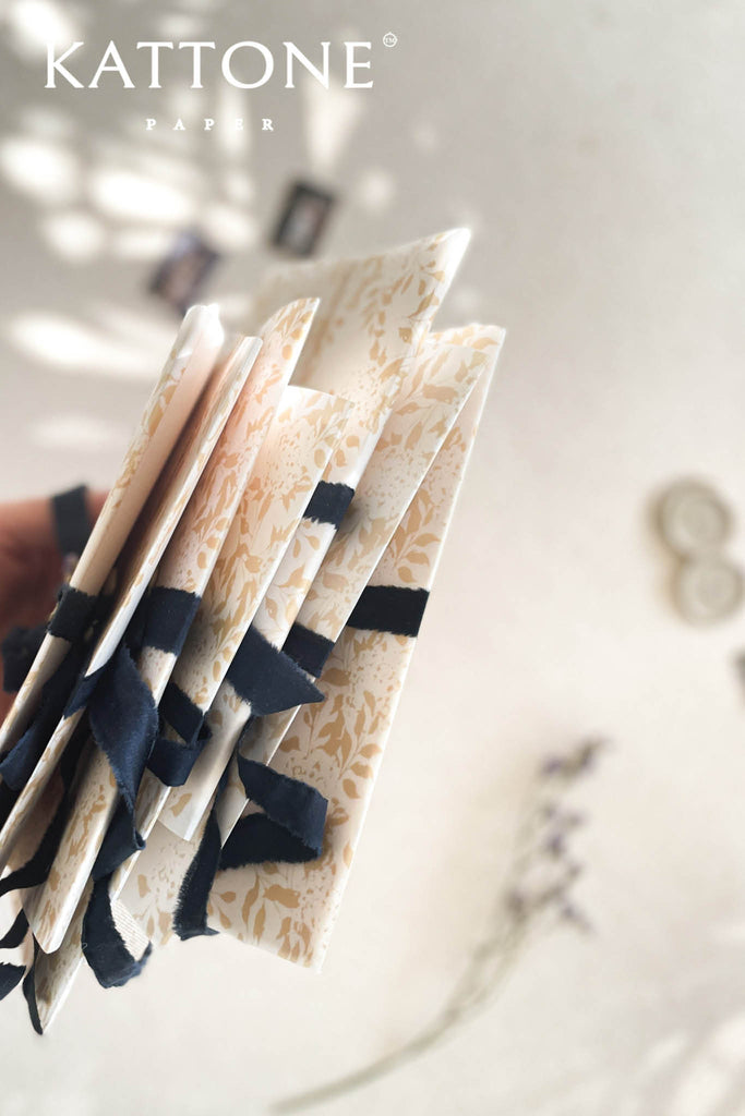 Solana Handmade Paper Wedding Invitations