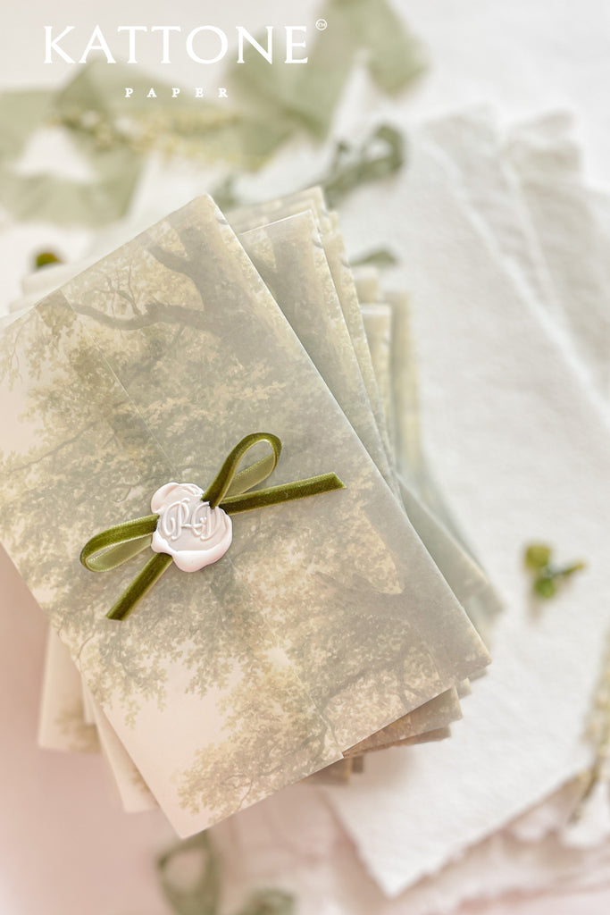 Ainara Simple Wedding Invitation Sets