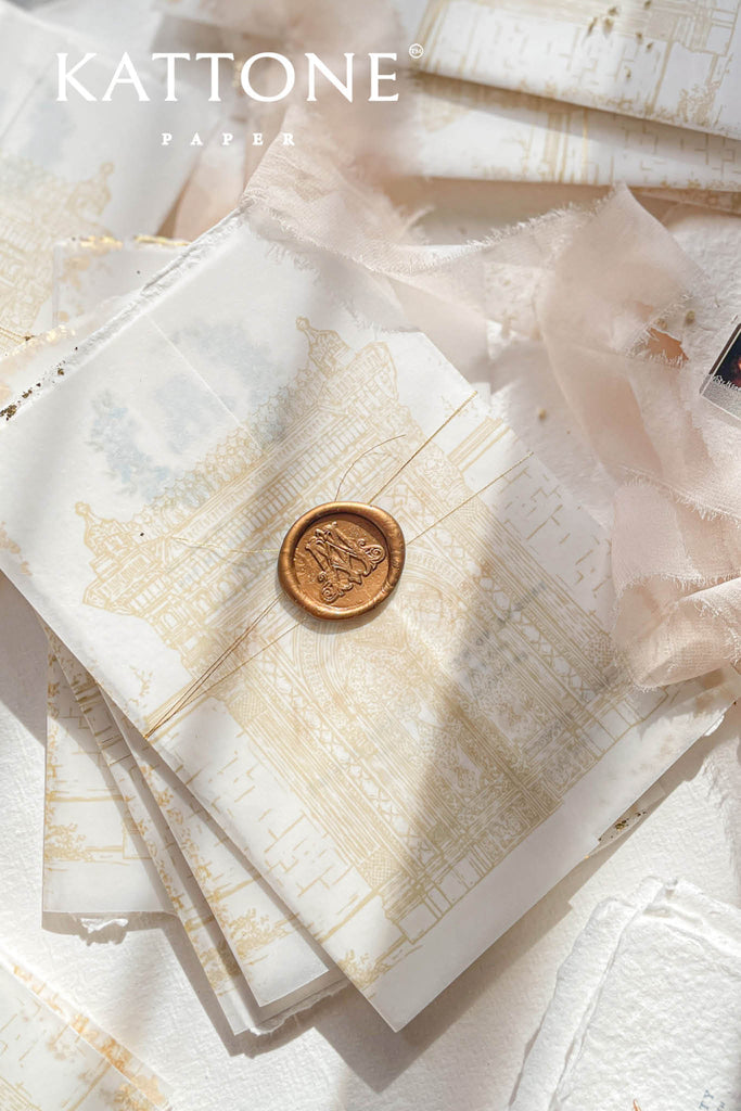 Darya Handmade Paper Wedding Invitation Sets