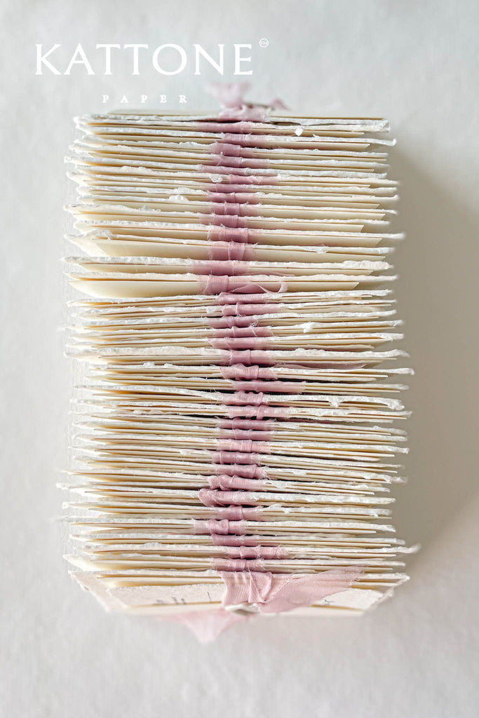 Isabeau Handmade Paper Wedding Invitation Suite