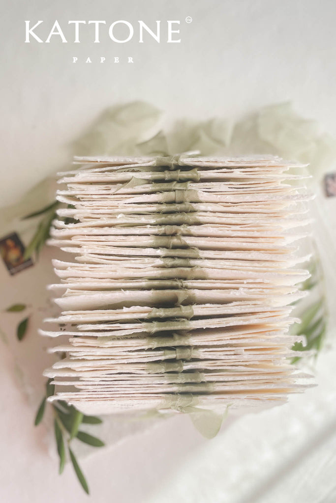 Irie Handmade Paper Wedding Invitation Suite