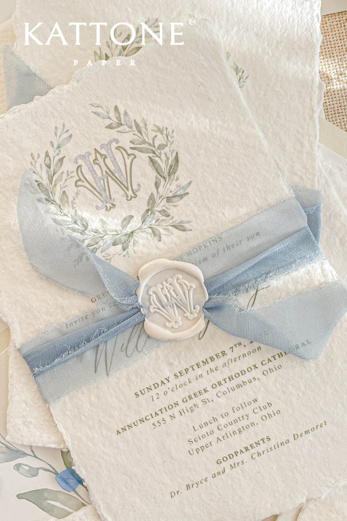Dovie Baptism Invitations