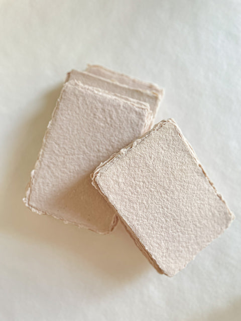 Almond Handmade paper