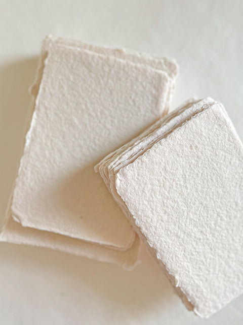 Oat Milk Handmade Paper