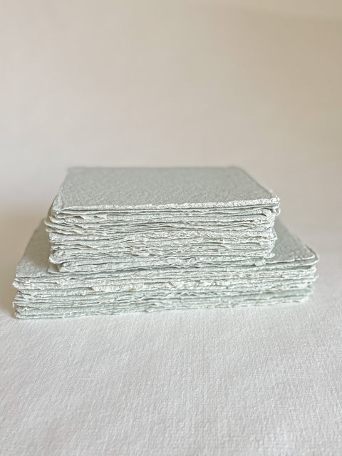 Succulent Green Handmade paper