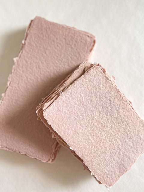 Smoky Rose Handmade Paper