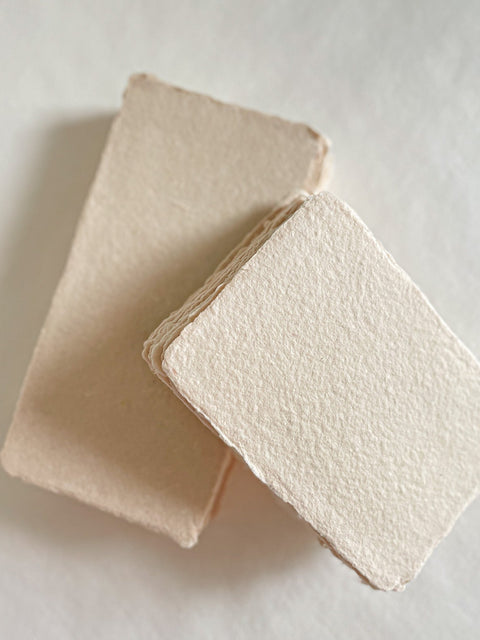 Hazelnut Handmade Paper