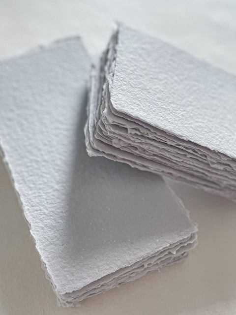 Frost Blue Handmade Paper