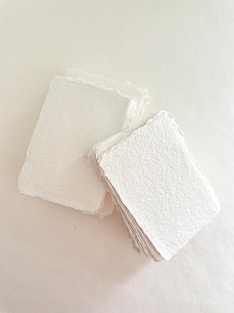 Pearl White Handmade paper