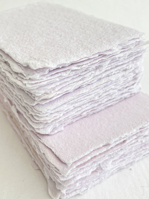 Lavender Oil Handmade Paper