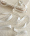 Silk Satin Ribbons White