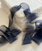 Silk Matte Ribbons Navy