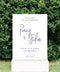 Fernande Wedding Welcome Sign