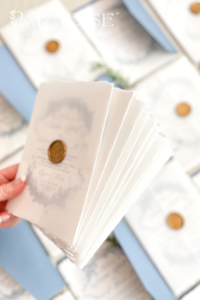 Elisamarie Handmade Paper Wedding Invitation Sets