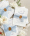 Announce your seaside celebration with these beautifully crafted handmade cotton paper wedding invitations. Perfect for a beach wedding, this suite combines a relaxed, coastal feel with the refined elegance of artisan paper. Each invitation is a true work of fine art, featuring a beautiful deckle edge and a timeless, romantic aesthetic that beautifully sets the tone for your special day.