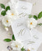 These minimalist handmade paper table numbers are crafted from premium deckle-edge cotton paper and designed with elegant script for a timeless, fine-art look. The soft texture and organic edges bring natural sophistication to your wedding tables, while the clean numbering ensures modern simplicity. Perfect for romantic, classic, and elevated celebrations, these table numbers create a beautifully cohesive and luxurious décor experience.