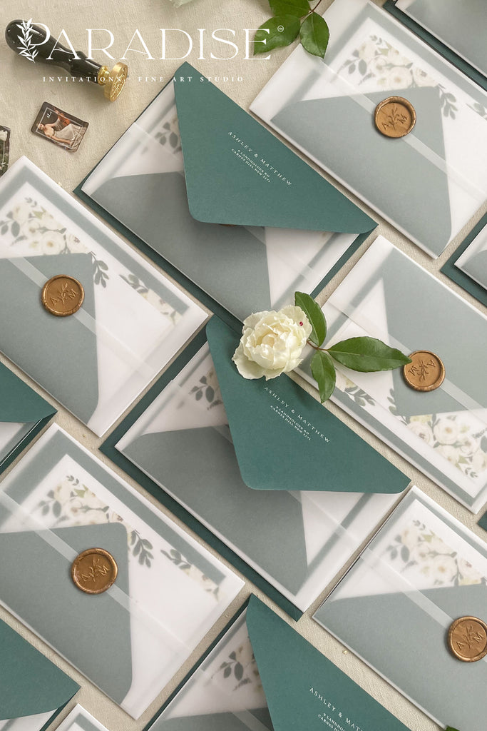 Helene Watercolor Wedding Invitations