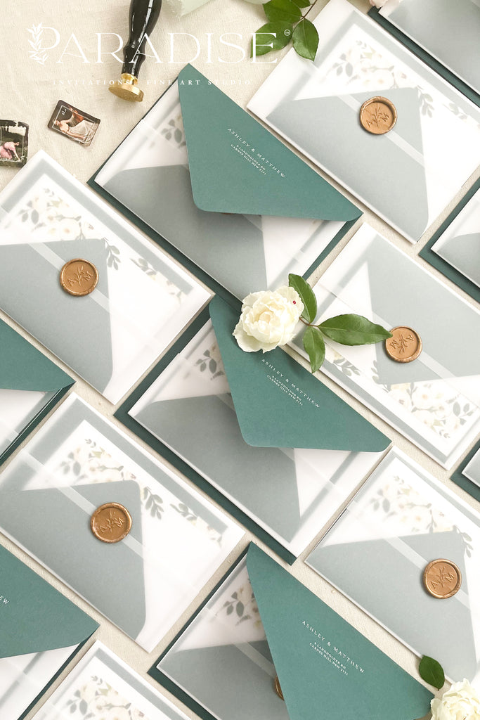 Helene Watercolor Wedding Invitations