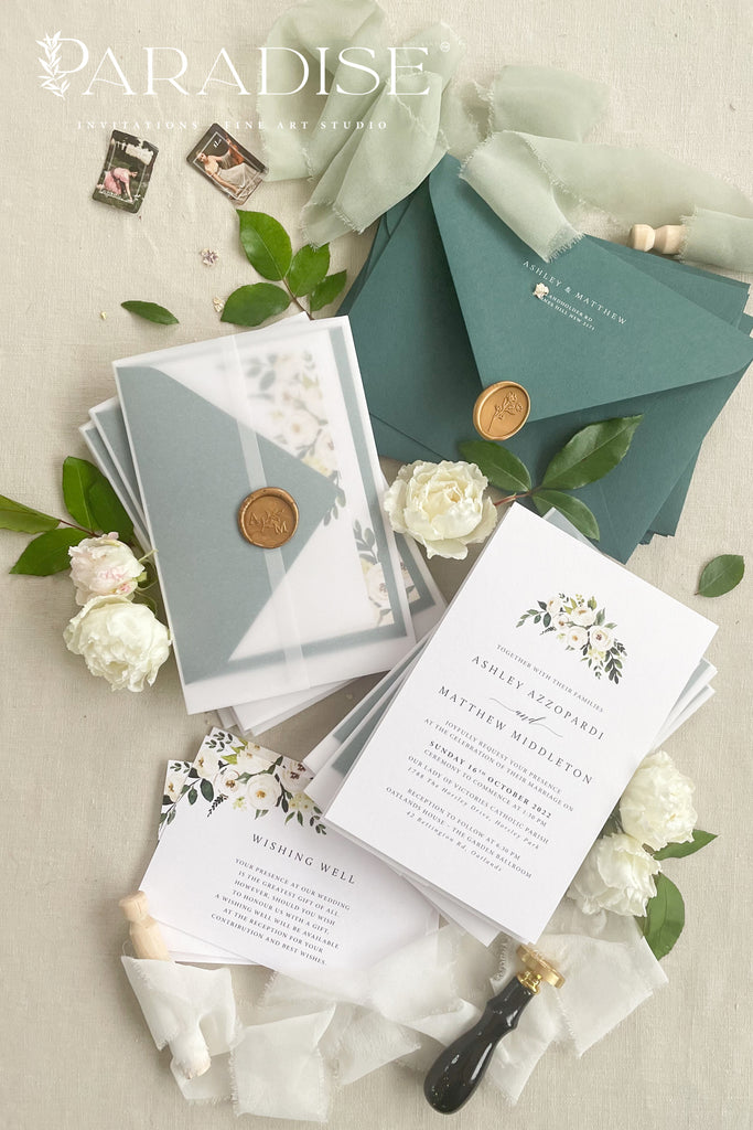 Helene Watercolor Wedding Invitations