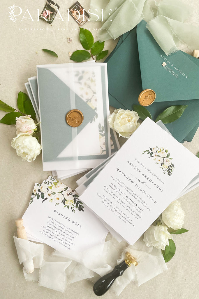 Helene Watercolor Wedding Invitations