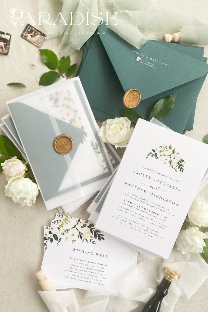 Helene Watercolor Wedding Invitations