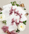 This wedding invitation suite exudes timeless romance and refined modernity, perfect for couples who love soft luxury and intentional design. Wrapped in delicate vellum jackets and tied with rich burgundy silk ribbons, each invitation feels like an elegant love letter - graceful, textured, and unforgettable. Printed on luxury fine art cardstock, the minimalist typography and spacious layout create a beautifully balanced aesthetic that feels both modern and classic.