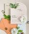 Elise Half Arch Wedding Invitations