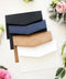 Navy, Black. Ivory and Kraft Envelopes