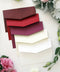 Burgundy, Red and Ivory Envelopes