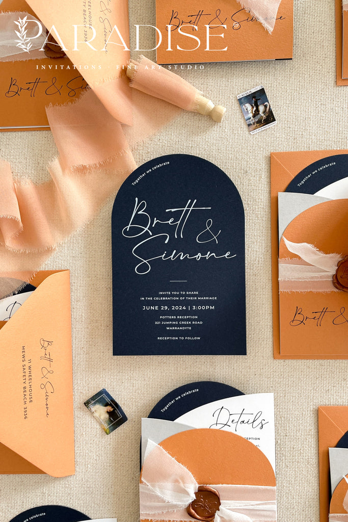 Jupiter Arch Wedding Invitation Sets