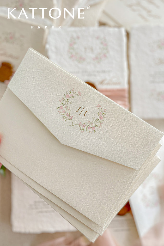 Coco Linen Envelopes and Address Printing