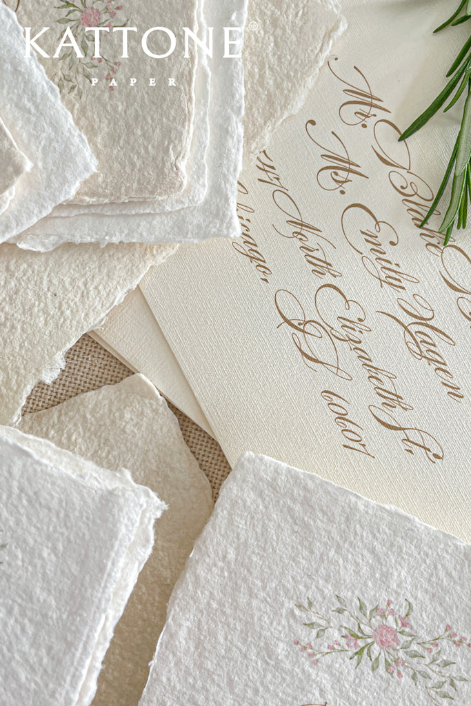 Coco Linen Envelopes and Address Printing