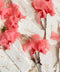 Bring a lively, romantic touch to your event with our handmade paper place cards, featuring natural deckled edges, vibrant coral chiffon ribbon, and elegant gold calligraphy. Crafted individually for a fine-art, textural finish, these name cards elevate any wedding tablescape with their vivid color and artisanal charm. Perfect for modern, garden, summer, and destination weddings.