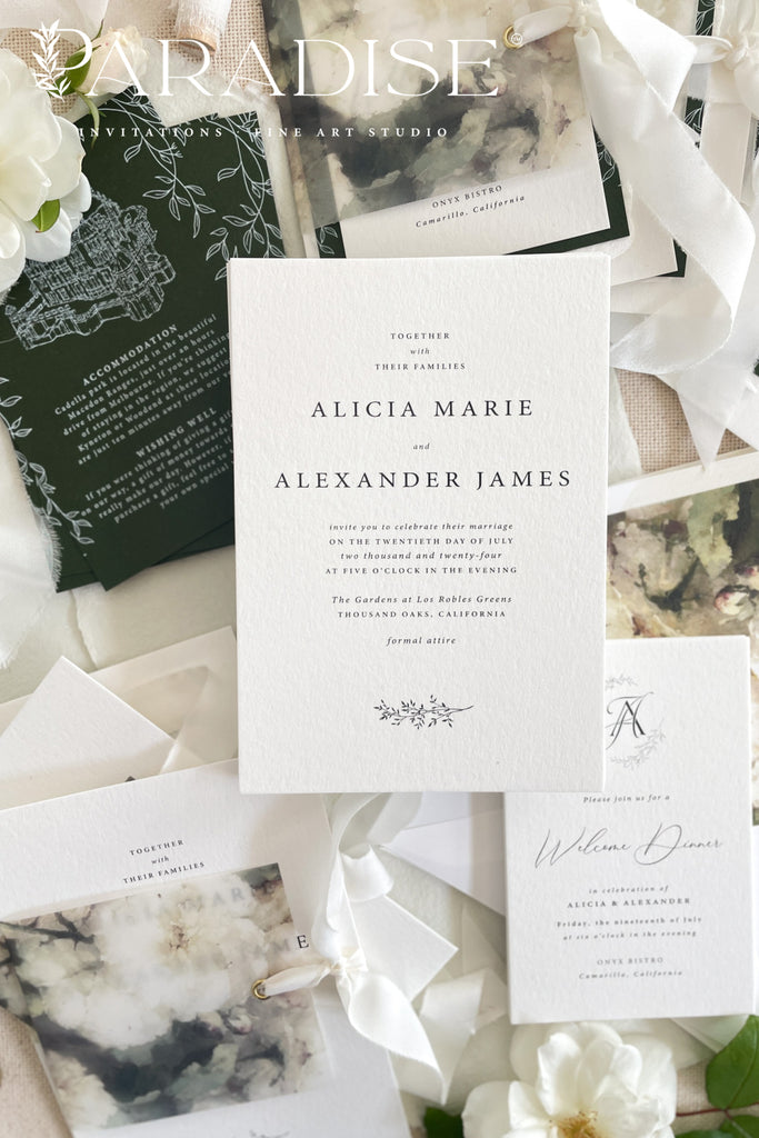 Bowie Wedding Invitation Sets