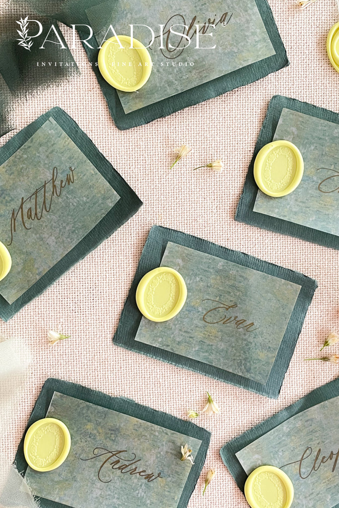 Alaiya Handmade Paper Place Cards