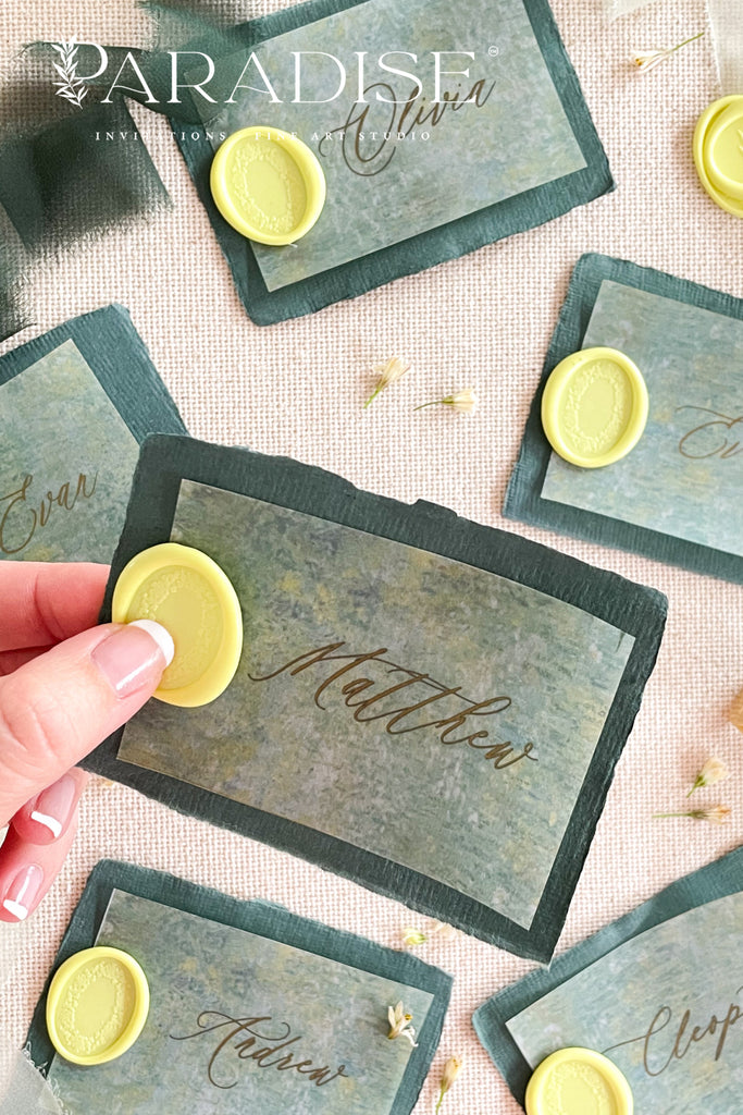 Alaiya Handmade Paper Place Cards