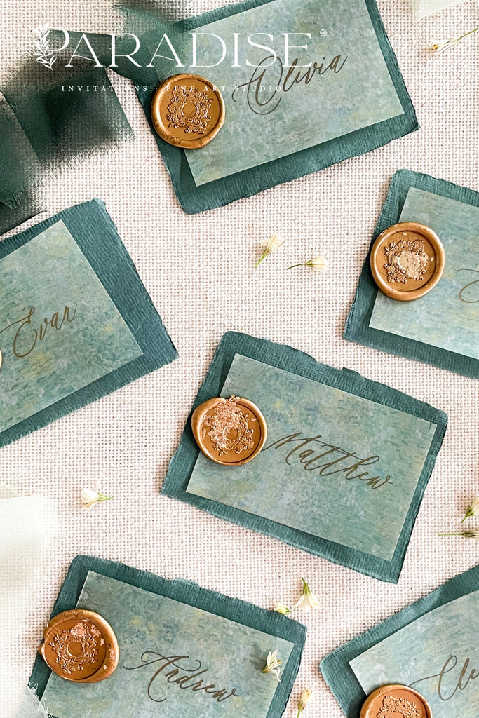 Gabriella Handmade Paper Place Cards