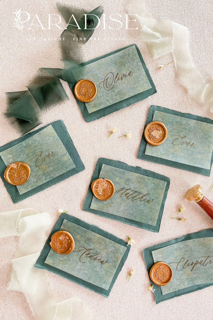 Gabriella Handmade Paper Place Cards