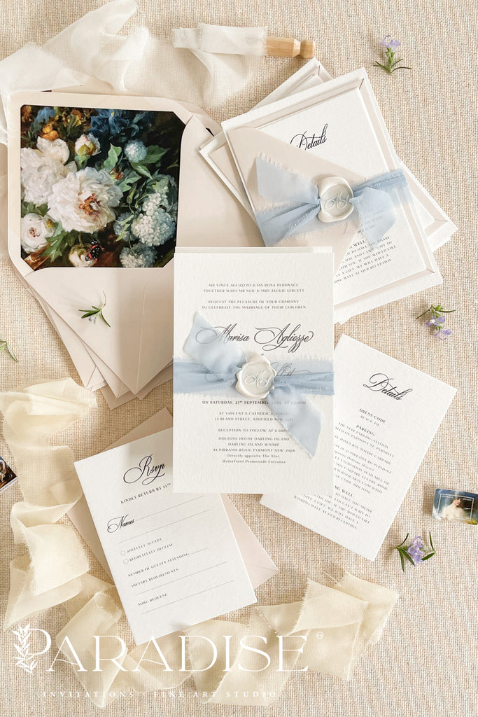 Sherah Simple Wedding Invitation Sets