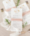 Add an air of refined romance to your wedding reception with our handmade paper wedding menus, beautifully adorned with a custom monogram and silk ribbon. Each menu is printed on luxurious 100% cotton rag paper with soft, torn deckled edges - a hallmark of artisanal craftsmanship. Designed for couples who value timeless design and tactile beauty, these menus feature elegant gold monograms paired with delicate blush silk ribbon wraps, creating a cohesive, fine art-inspired look.