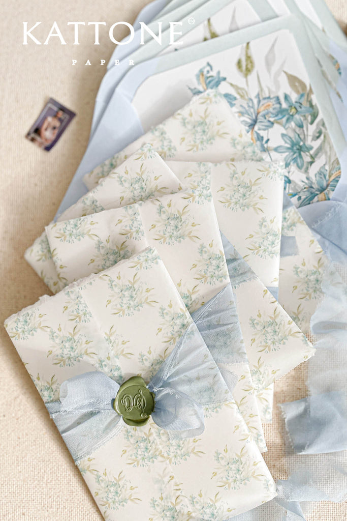 Leire Handmade Paper Wedding Invitations