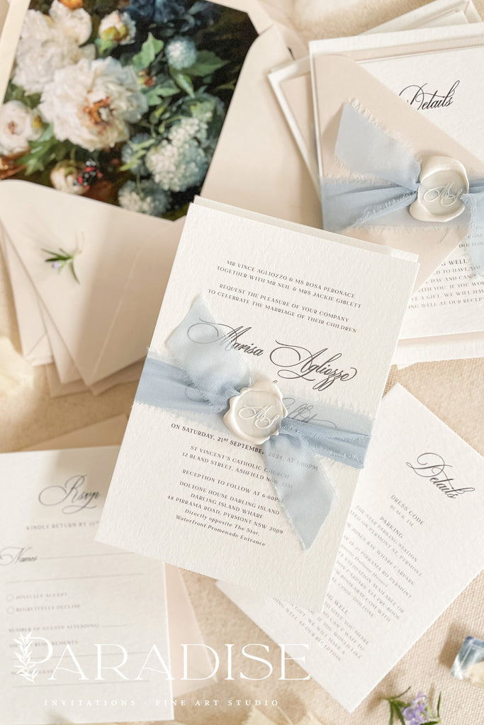 Sherah Simple Wedding Invitation Sets