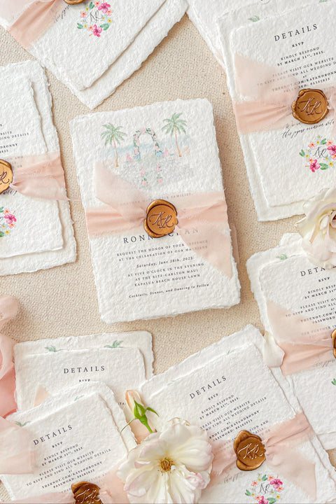 Elevate your special day with our stunning Wedding Invitations featuring a Custom Watercolor Venue Illustration. Perfect for couples seeking a romantic touch, these invitations beautifully showcase your venue in soft, elegant colors. Each design is crafted with attention to detail, ensuring a unique touch for your celebration. Make a lasting impression on your guests with personalized invites that tell your love story. Order now to create the perfect beginning to your wedding journey!