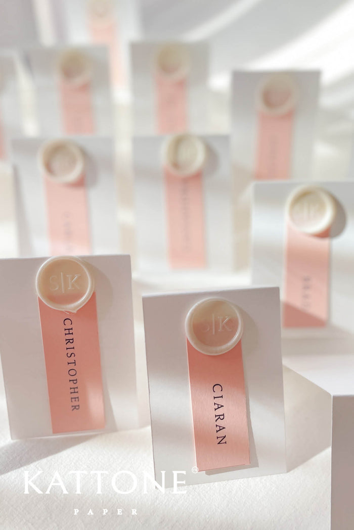 Novalie Folded Wedding Menus