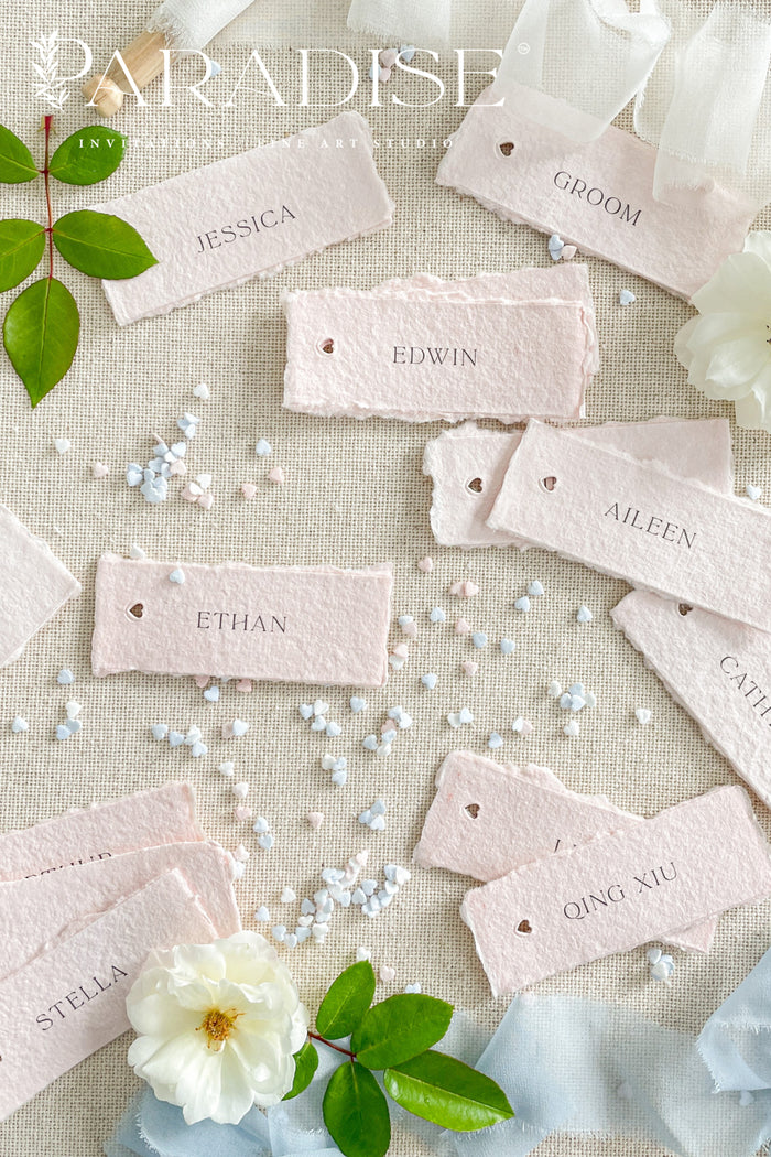 Lilibet Handmade Paper Place Cards