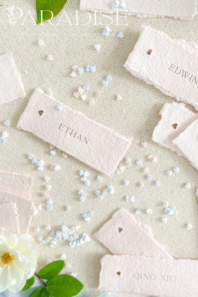 Lilibet Handmade Paper Place Cards