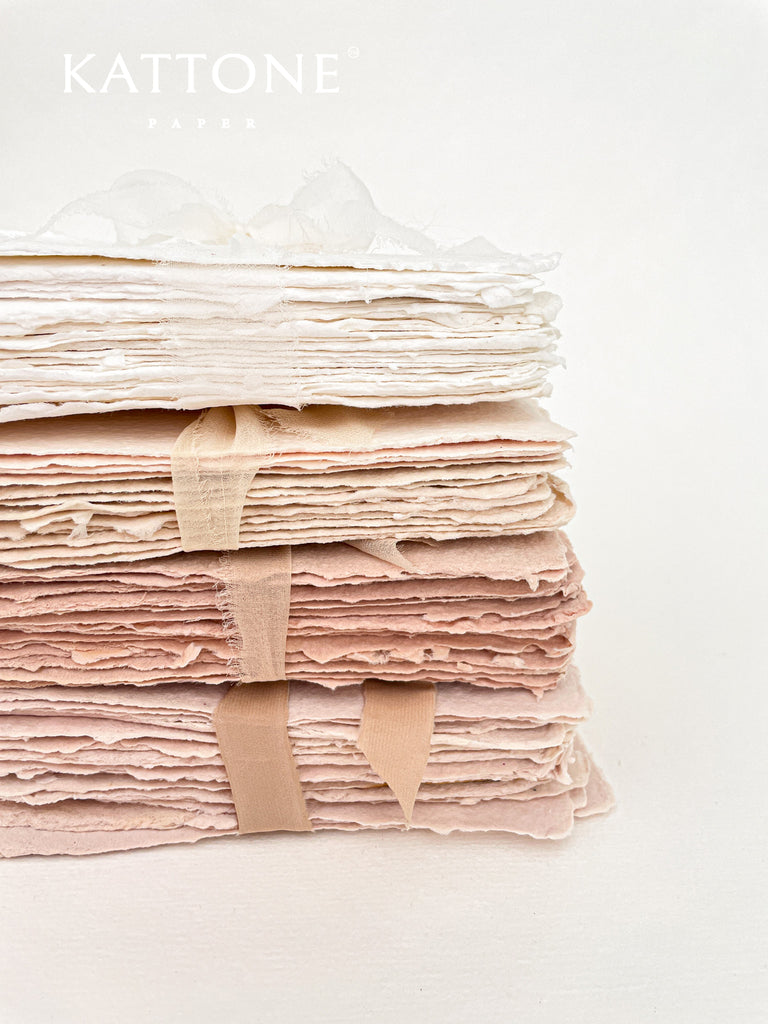 Almond Handmade paper