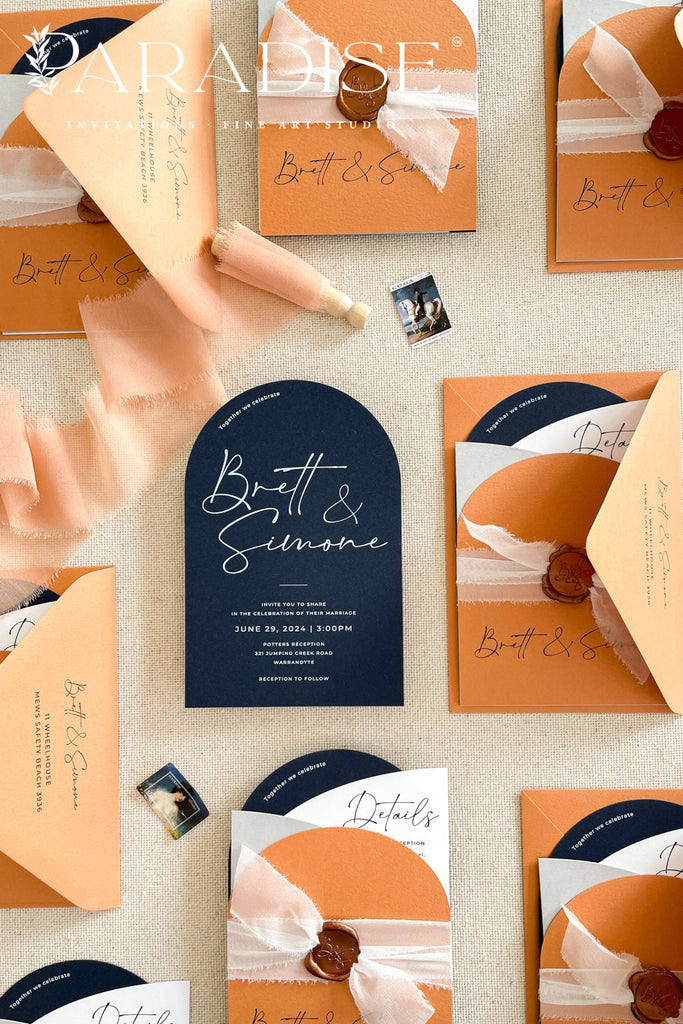 Jupiter Arch Wedding Invitation Sets