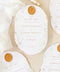 Make a lasting first impression with our Double Arch Save the Date cards, a modern yet timeless design crafted for couples who value artistry and refinement. Printed on luxury textured cardstock with subtle botanical detailing, these cards feature a unique arched silhouette, shimmering gold foil lettering, and a hand-stamped wax seal - the perfect harmony of elegance and contemporary design.