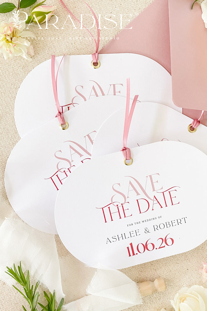 Valentina Double Arch Save the Date Cards